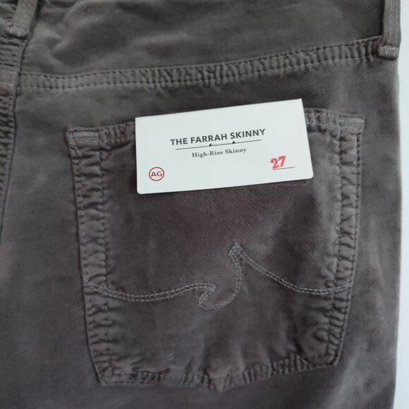 Ladies SZ 27 Adriano Goldschmied Grey Farrah Jean - Picture 5 of 7